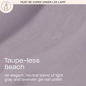 OPI brush stroke of Taupe-less Beach demonstrating smooth even coverage