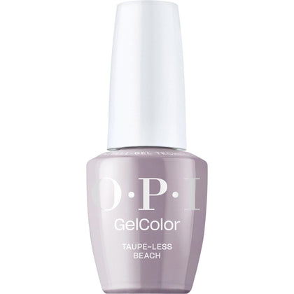 OPI front bottle of Taupe-less Beach showing color and glossy finish