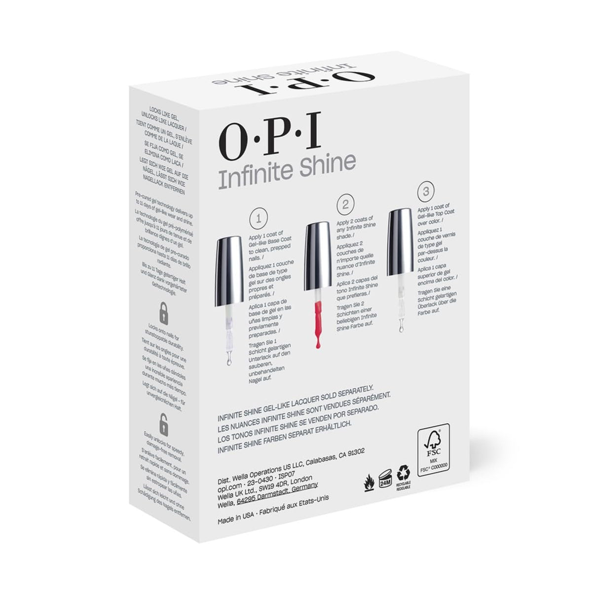 OPI top coat texture close-up showing plumping glossy finish benefit