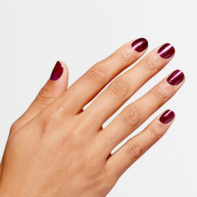 OPI Vamp Champ worn on hand in lifestyle scene for wearable, long-lasting look