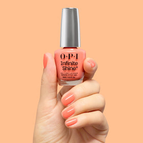 OPI close-up nail swatch demonstrating even crème coverage and glossy finish