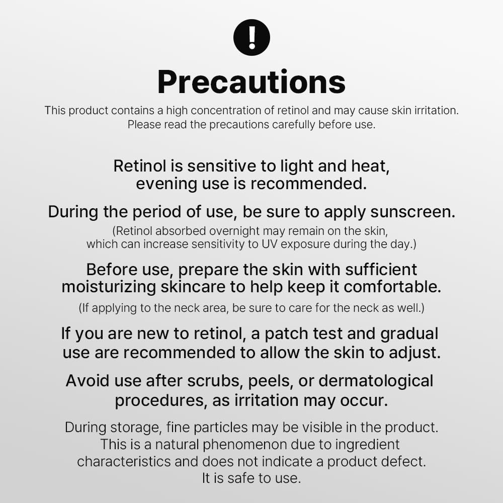 opigen label close-up highlighting retinol 0.1% with panthenol and vitamin E benefits