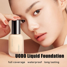Oplviude UODO pump and cap detail highlighting easy dispensing benefit