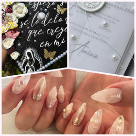 OPMADM pearls decorating a bridal accessory adding refined detail and polish