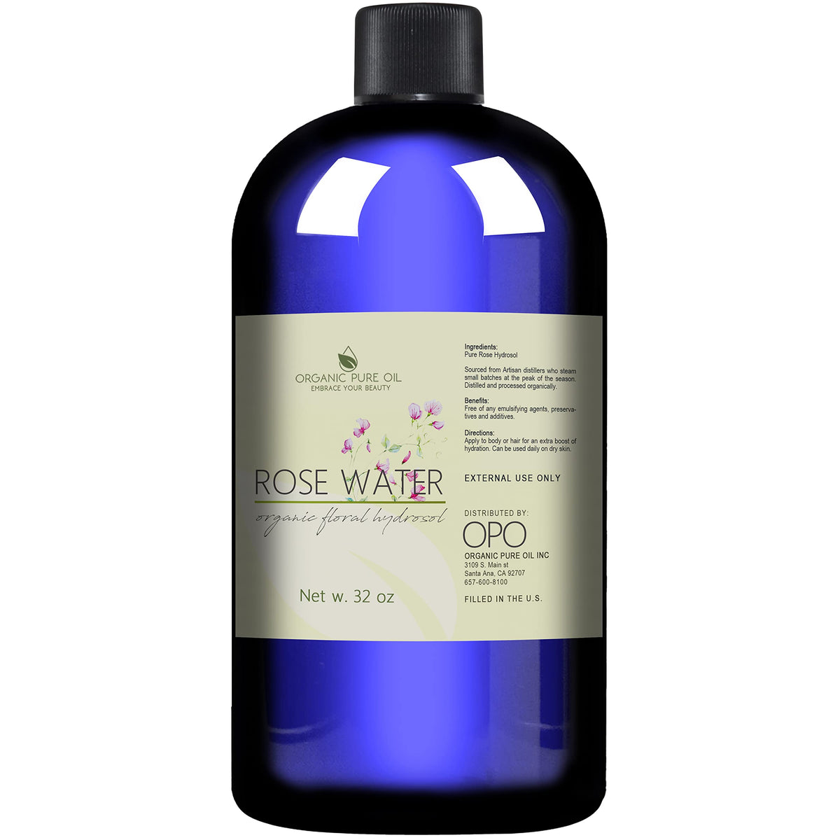 OPO label close-up highlighting ingredient clarity and product identity benefits