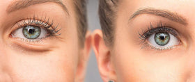 OPO squalane applied to hair ends illustrating frizz control and added shine