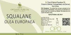 OPO squalane texture pouring from dropper highlighting lightweight, fast-absorbing oil