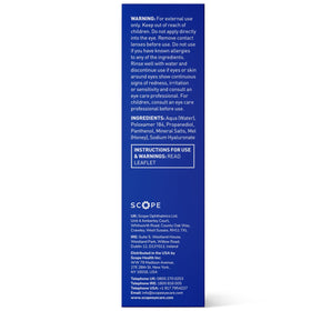 Optase bottle on bathroom shelf in a calm daily skincare scene