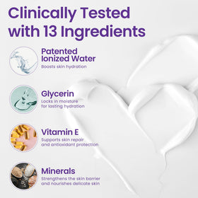 Optase label close-up showing ingredient list and preservative-free benefit