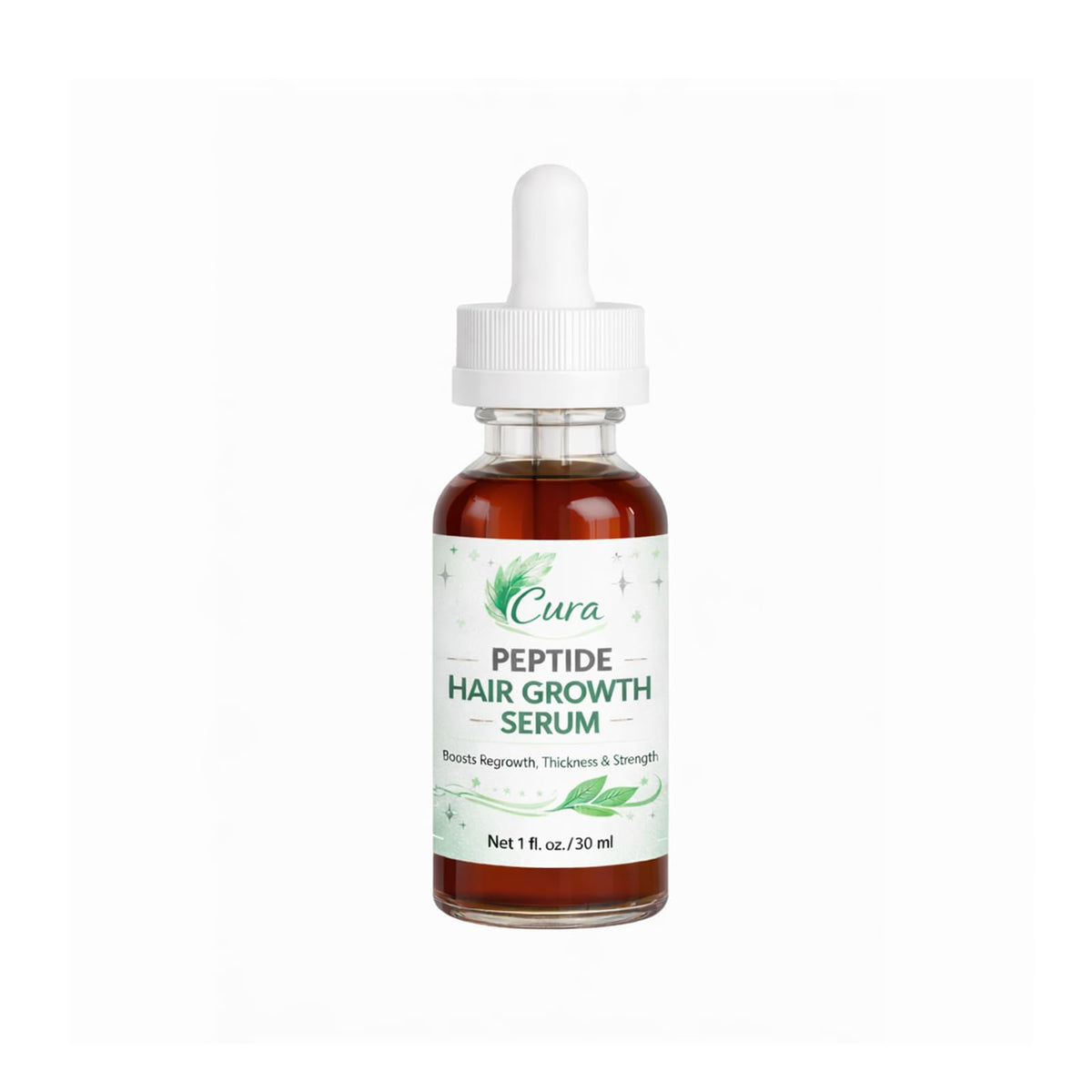 Optikind Cura front packaging showing compact 1 fl oz bottle and benefits