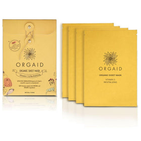 ORGAID close-up of mask serum texture showing hydration boost