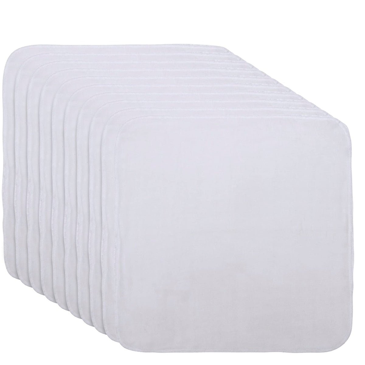 Organic Cotton Mart front packaging showing ten reusable cloths and eco-friendly benefit
