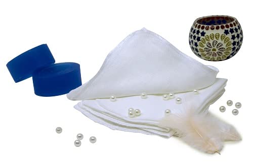 Organic Cotton Mart cloth used with cleanser demonstrating gentle makeup removal