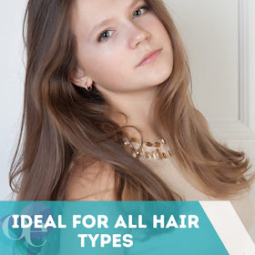 Organic Excellence on color-treated hair showcasing safe, vibrant results