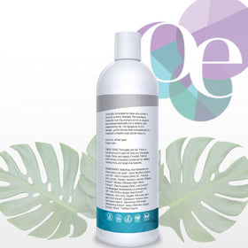 Organic Excellence pump dispenser close-up for easy, no-spill application
