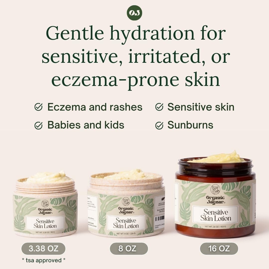 Organic Jaguar bottle in bathroom setting showing everyday use and gentle-care benefit