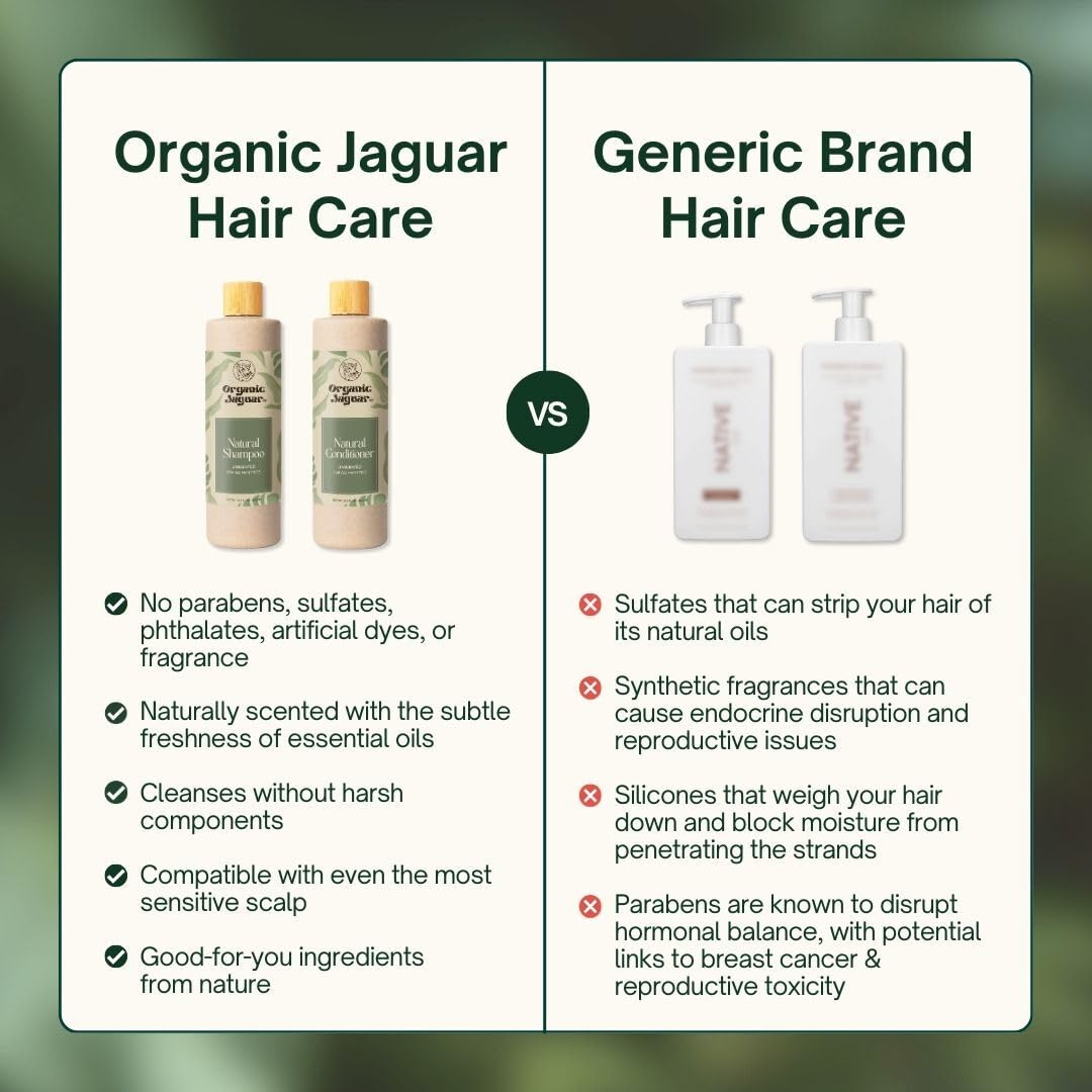 Organic Jaguar conditioner creamy texture close-up for smooth detangling