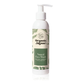 Organic Jaguar front packaging showing aloe and grapefruit for gentle cleansing
