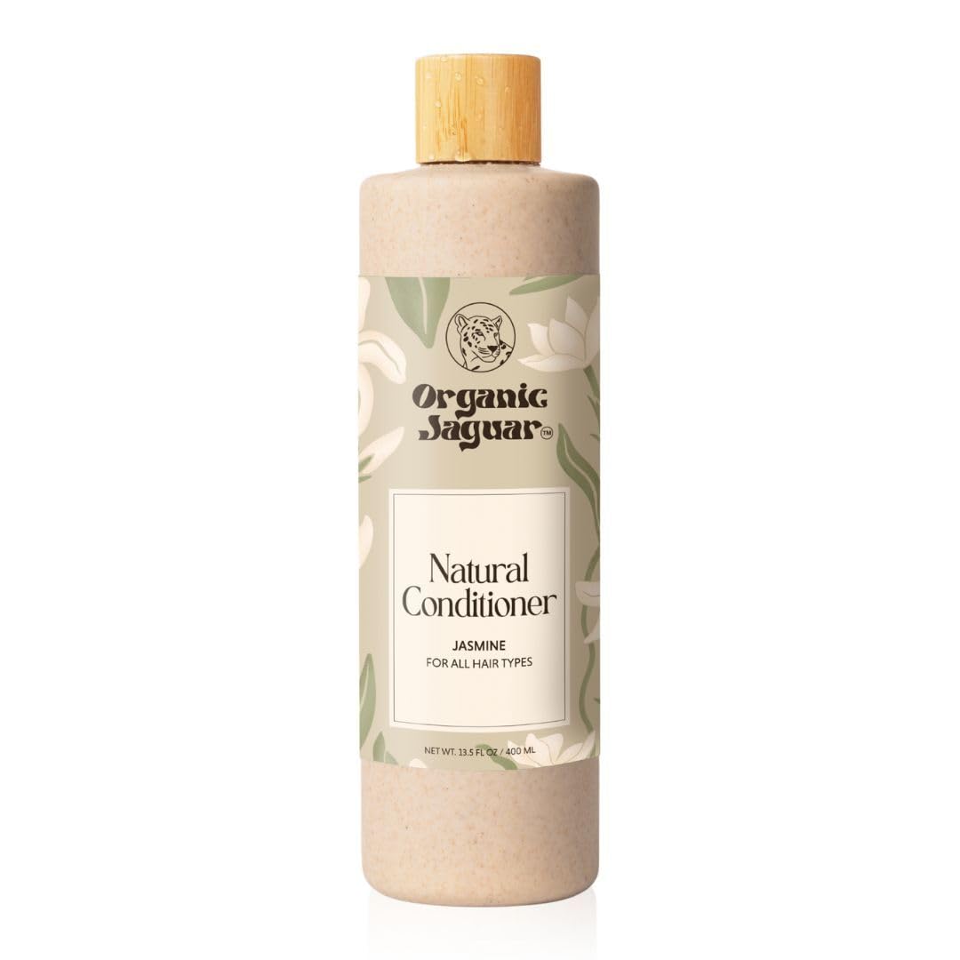 Organic Jaguar front packaging showing bottle and label benefits