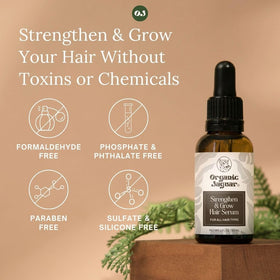 Organic Jaguar serum on bathroom vanity in lifestyle scene promoting clean routine