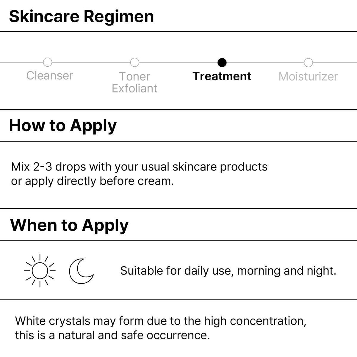 Organicity serum on fingertip application demonstrating easy drop control and precise dosing