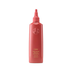Oribe Bright Blonde front bottle showing luxe packaging and sizing benefit