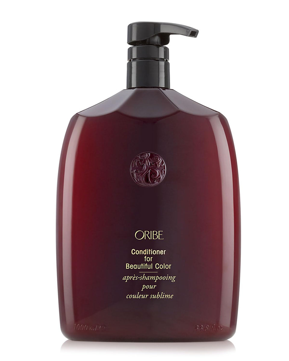 Oribe conditioner front packaging showing elegant bottle and brand