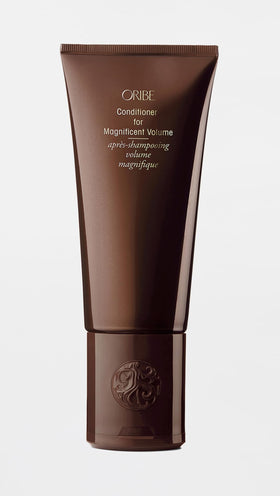 Oribe gel-cream texture close-up displaying lightweight conditioning