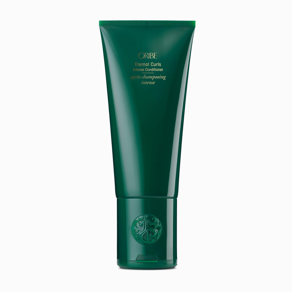 Oribe Eternal Curls conditioner front bottle showing sleek design and premium look