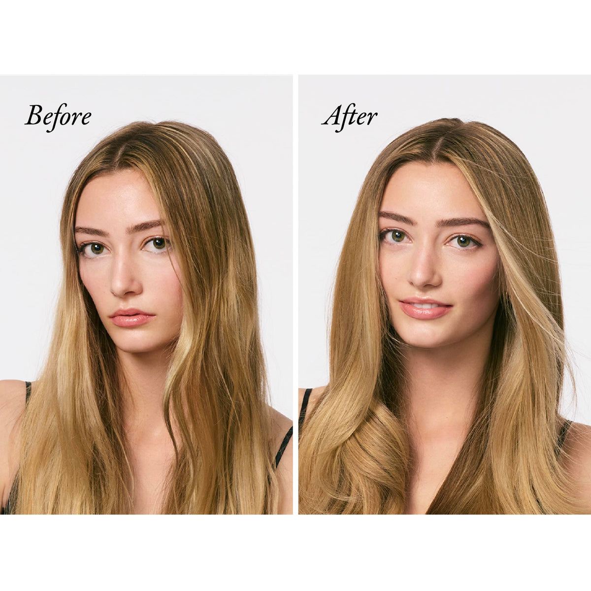 Oribe Gold Lust applied to hand illustrating quick absorption and non-greasy finish