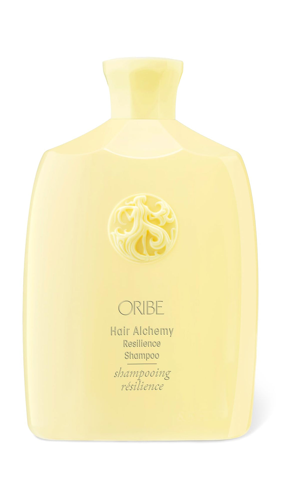 Oribe Hair Alchemy front bottle view showing elegant packaging and brand