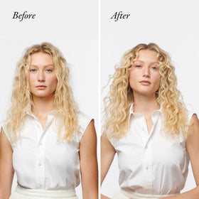 Oribe ingredient trio of chia seed and bamboo leaf highlighting strengthening