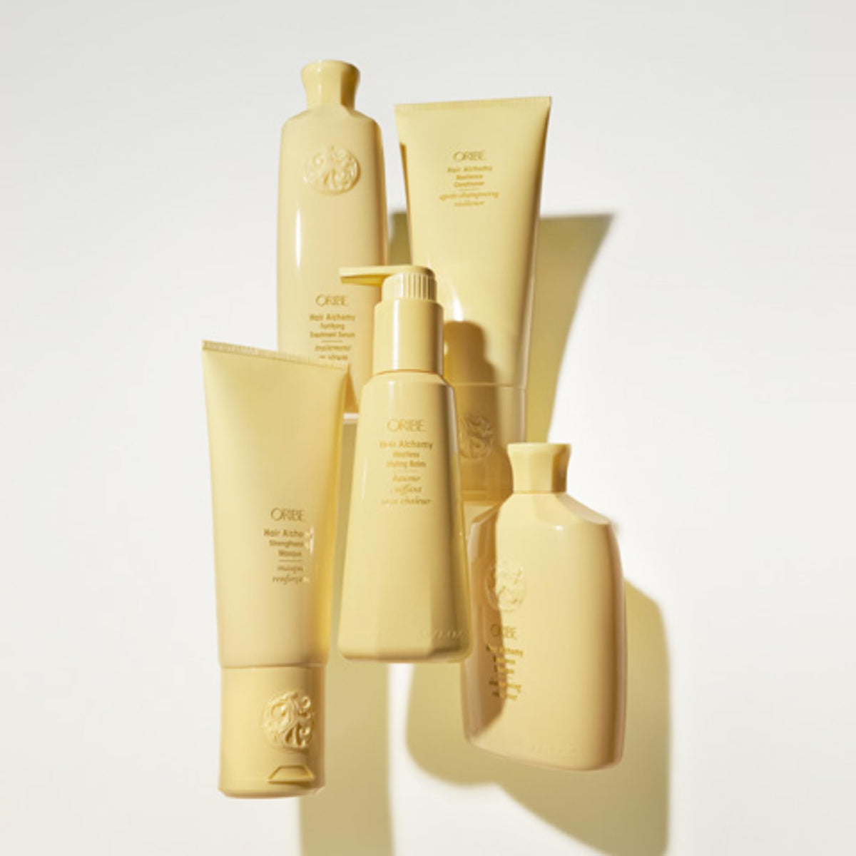 Oribe treated hair after use showing improved shine and softness