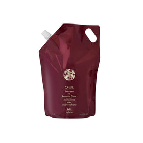 Oribe liter refill front shot showing product and brand protection