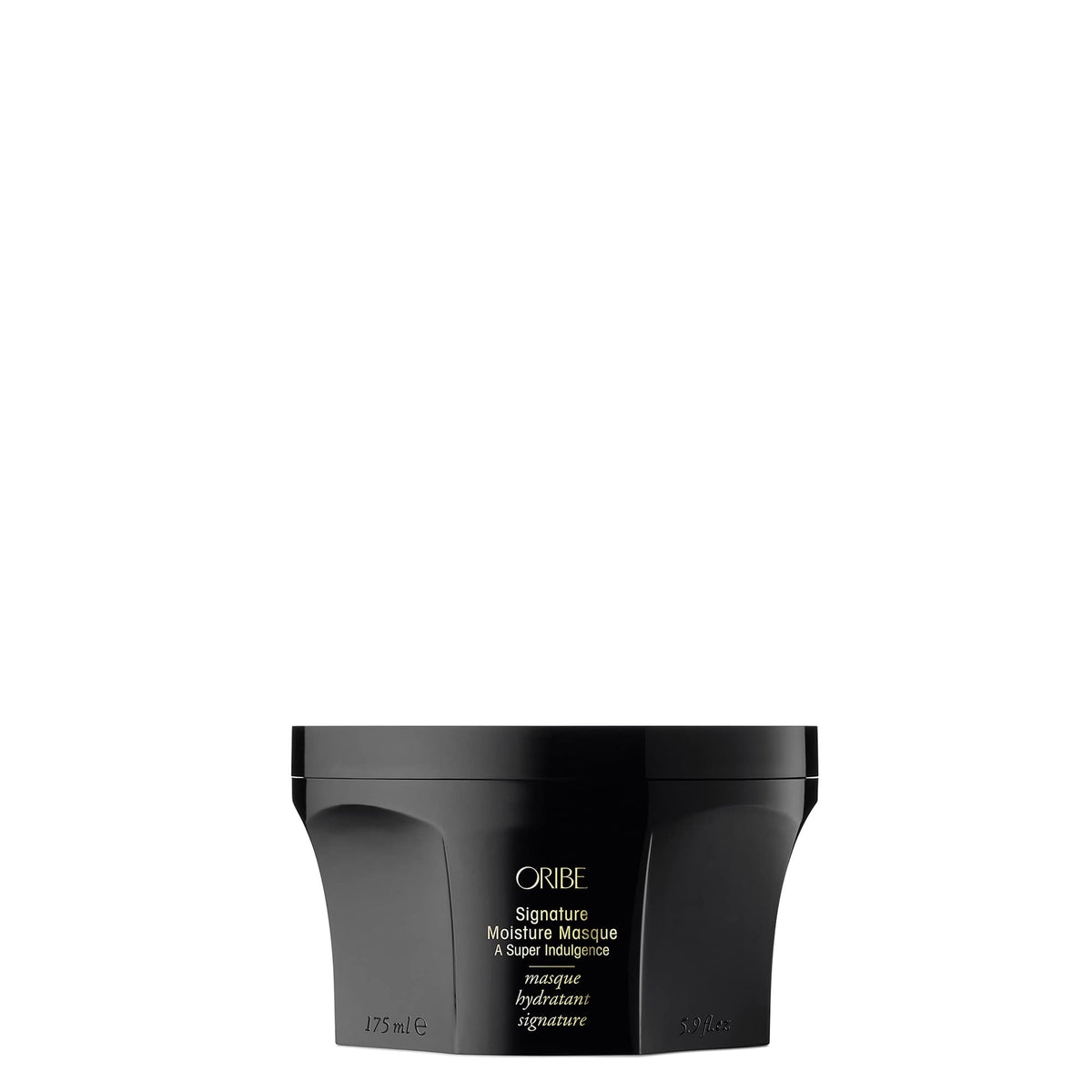Oribe Signature Moisture Masque front jar view showing premium packaging and brand