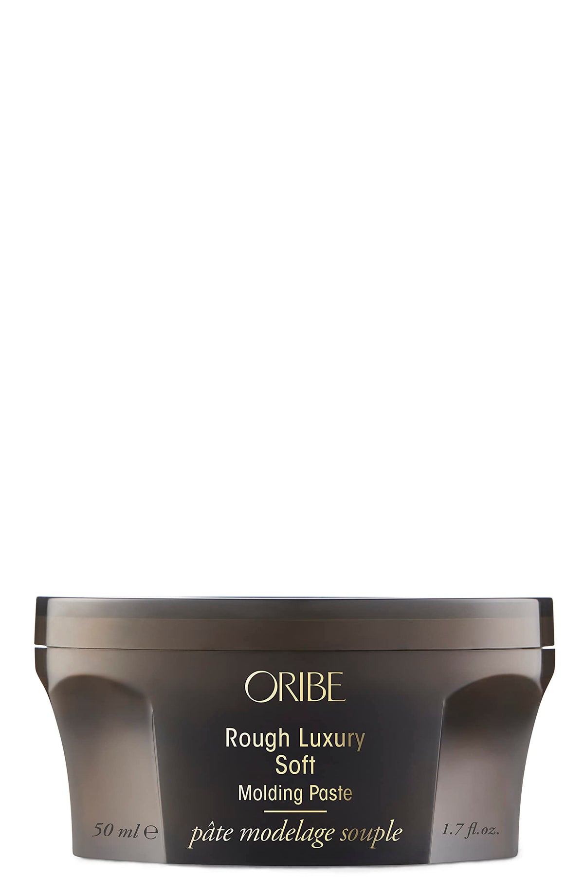 ORIBE front packaging of soft molding paste shows size and elegant label, professional presentation