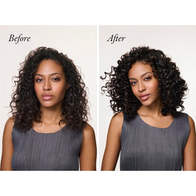 Oribe Supershine lather in hand demonstrating rich foam and cleansing benefit
