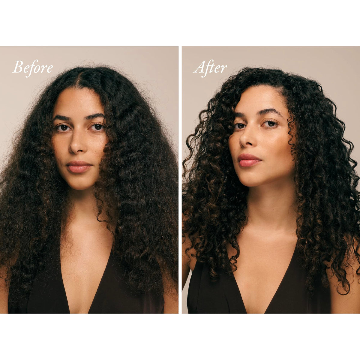Oribe cream texture close-up showing smooth consistency and easy application benefit
