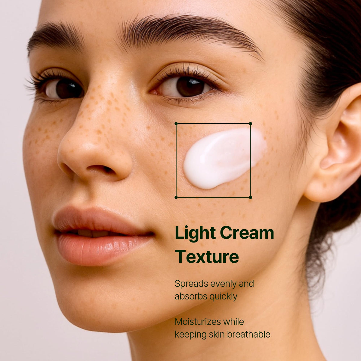 Orien ingredient label showing niacinamide 2% and botanical extracts