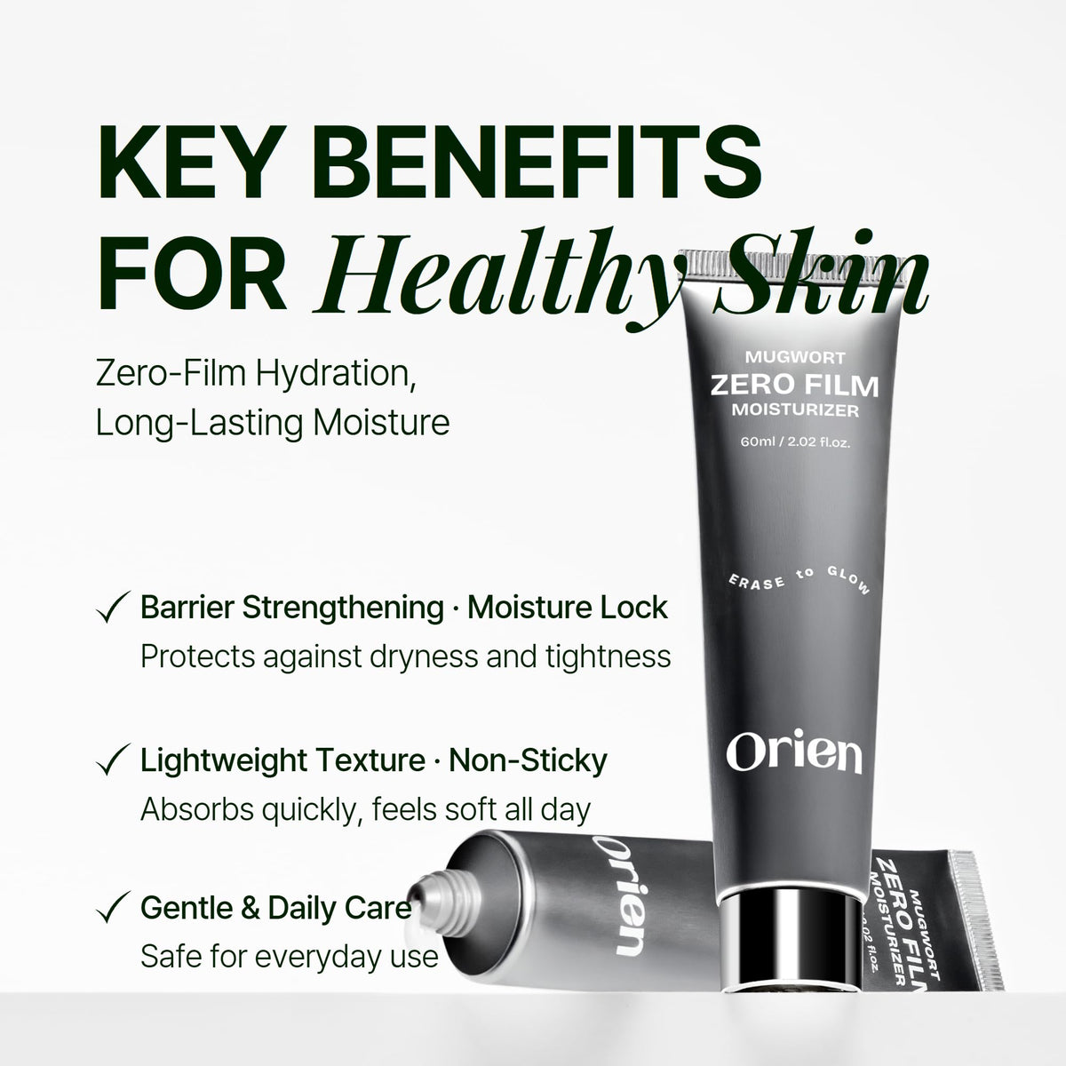 Orien close-up texture shot highlighting lightweight absorbent finish