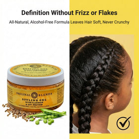Original Blends label detail showing natural ingredients and clean formula