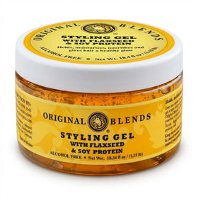 Original Blends front packaging showing jar and clean styling benefit