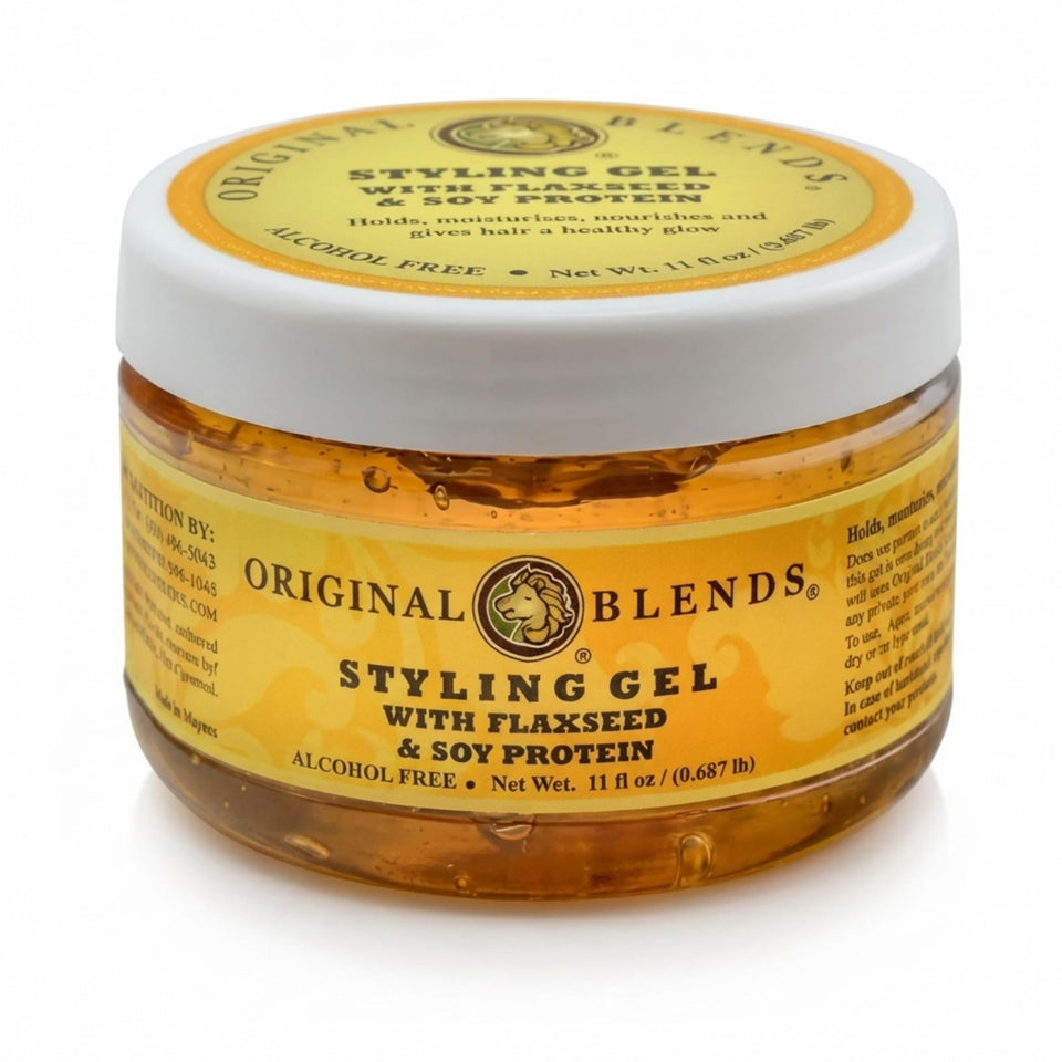 Original Blends jar front view showing label and jar benefits