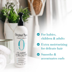 Original Sprout cream texture close-up showing smooth consistency for even curl coverage