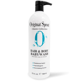 Original Sprout front 32 oz bottle showing label and size, ideal for families