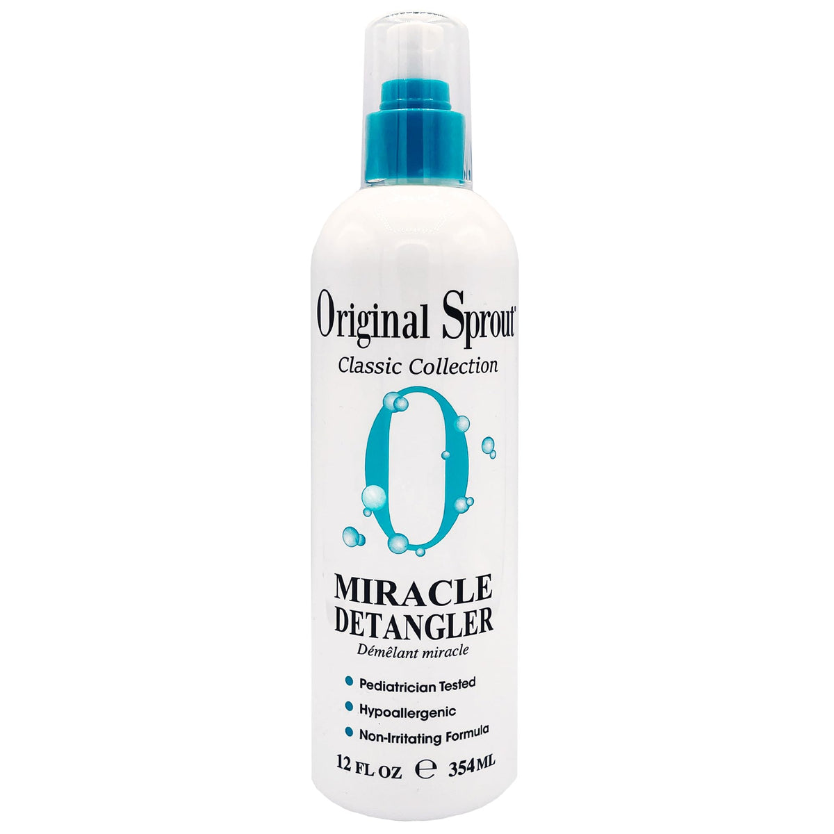 Original Sprout front packaging showing 12 fl oz bottle and label benefits