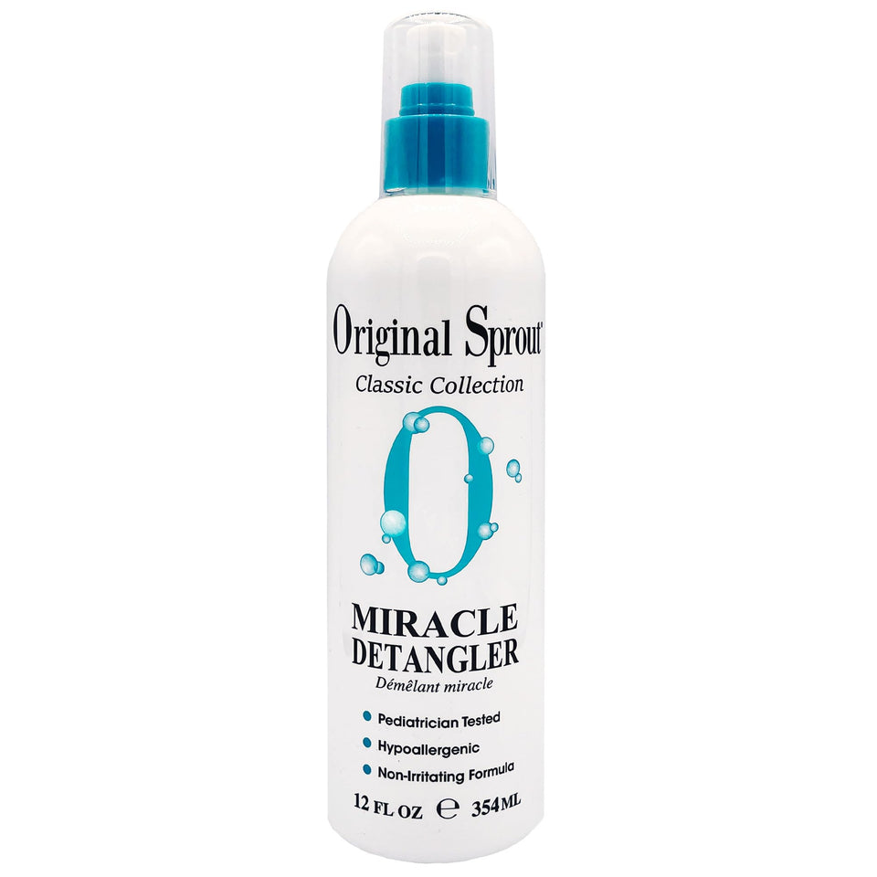 Original Sprout front packaging showing 12 fl oz bottle and label benefits