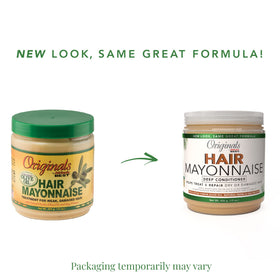 Originals by Africa's Best open jar displays creamy texture for deep moisture and smoothness