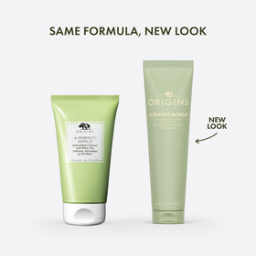 Origins pump dispenser close-up highlighting easy dosing and hygienic use benefit