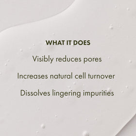 Origins toner pouring into hand demonstrating gentle application